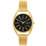 MINET MWL5214 - ICON Gold Pearl Mesh - Damski - Zegarek na bransolecie mesh