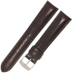 HORIDO 0158 - CIEMNY BRĄZ - 19mm - Skórzany pasek do zegarka