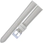 MINET Basic MSBUI14 - 14mm - KREMOWY - Skórzany pasek do zegarka