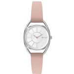MINET MWL5020 - ICON Nude Pink - Damski - Zegarek na pasku skórzanym