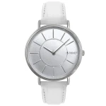 MINET MWL5032 - Broadway Sailor White - Damski - Zegarek na pasku skórzanym