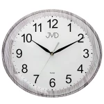 JVD HP664.11 - 30x27cm - SZARY (imitacja drewna) - Zegar ścienny