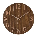 JVD HT98.8 - 30cm - Zegar ścienny - Ciemny brąz