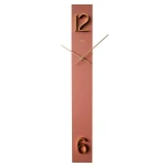 JVD HC26.1 - 7,6x59,5cm - Zegar ścienny - Róż indyjski