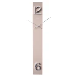 JVD HC26.2 - 7,6x59,5cm - Zegar ścienny - Róż Cielisty