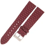 LAVVU Twist LSYUV20 - 20mm - Bordowy - Skórzany pasek do zegarka