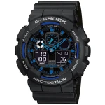CASIO GA-100-1A2ER - G-Shock Original - Męski - Zegarek kwarcowy