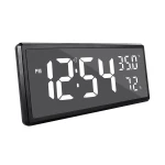 JVD DH308.3 - 36x16cm - Czarny/Biały - Zegar elektroniczny