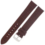 HORIDO 0181L - CIEMNY BRĄZ - 18mm - Skórzany pasek do zegarka
