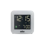 BRAUN BC08G - 5,75x5,75cm - SZARY - Budzik elektroniczny