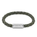 TOMMY HILFIGER 2790481 - Eplore the Braid - Męska - Bransoletka skórzana - Brązowa