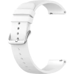 LAVVU LS00W18 - 18mm - BIAŁY - Silikonowy pasek do zegarka