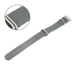 PACIFIC N01-S - Szary - 22mm - Nylonowy pasek do zegarka