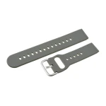 PACIFIC U01-S - SZARY - 18mm - Silikonowy pasek do zegarka