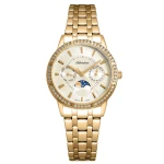 ADRIATICA A3601.1111QFZ - Moonphase - Damski - Zegarek na bransolecie
