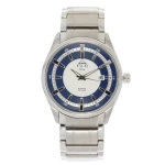 FUJI Time M3606AS - SILVER/BLUE- Męski - Zegarek mechaniczny AUTOMATIC