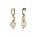 GUESS JUBE03236JWYGRHT/U - Love Me Tender - Damskie - Kolczyki ze stali nierdzewnej