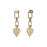 GUESS JUBE03236JWYGT/U - Love Me Tender - Damskie - Kolczyki ze stali nierdzewnej