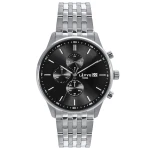 LAVVU LWM0251 - Ystad Chrono Black - Męski - Zegarek na bransolecie