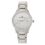 DELBANA Montale - Silver/Silver - Męski - Zegarek kwarcowy