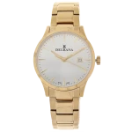 DELBANA Montale - Gold/Silver - Męski - Zegarek kwarcowy