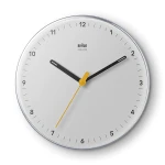 BRAUN BC26W-DCF - 23cm - BIAŁY - Zegar ścienny RADIO CONTROLLED