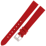 TEKLA G3 - 14mm - Gładki - CZERWONY - Skórzany pasek do zegarka