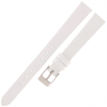 TEKLA J5 - 12mm - Jaszczurka - BIAŁY - Skórzany pasek do zegarka