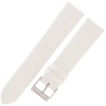 TEKLA J5 - 20mm - Jaszczurka - BIAŁY - Skórzany pasek do zegarka