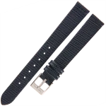 TEKLA J4 - 14mm - Jaszczurka - GRANATOWY - Skórzany pasek do zegarka