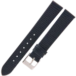 TEKLA J4 - 16mm - Jaszczurka - GRANATOWY - Skórzany pasek do zegarka