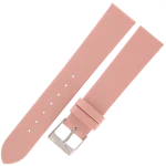 TEKLA G10A - 18mm - Gładki - JASNY RÓŻOWY - Skórzany pasek do zegarka