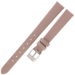 TEKLA G11 - 12mm - Gładki - CIEMNY BEŻOWY - Skórzany pasek do zegarka