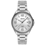 LAVVU LWM0097 - Herning Silver - Męski - Zegarek na bransolecie