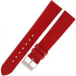 TEKLA G3 - 18mm - Gładki - CZERWONY - Skórzany pasek do zegarka
