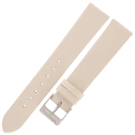 TEKLA G7A - 18mm - Gładki - KREMOWY - Skórzany pasek do zegarka
