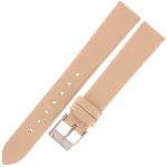 TEKLA G10 - 16mm  - Gładki - KREMOWY - Skórzany pasek do zegarka