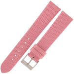 TEKLA J10A - 18mm - Jaszczurka - JASNY RÓŻOWY - Skórzany pasek do zegarka