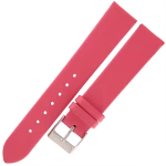 TEKLA G10B - 18mm - Gładki - RÓŻOWY - Skórzany pasek do zegarka