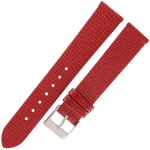 TEKLA J3 - 18mm - Jaszczurka - CZERWONY - Skórzany pasek do zegarka