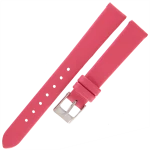 TEKLA G10B - 14mm - Gładki - RÓŻOWY - Skórzany pasek do zegarka