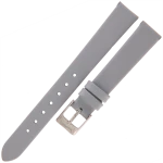 TEKLA G6A - 14mm - Gładki - SIWY - Skórzany pasek do zegarka