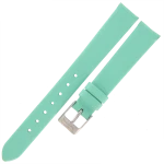 TEKLA G8A - 14mm - Gładki - PISTACJOWY - Skórzany pasek do zegarka