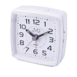 JVD SRP28.1 - 6,7x6,7cm - BIAŁY - Budzik wskazówkowy