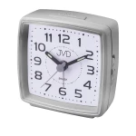 JVD SRP28.5 - 6,7x6,7cm - SREBRNY - Budzik wskazówkowy