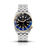BALTICUS Deep Water Black/Blue - Męski - Zegarek mechaniczny