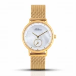 BALTICUS New Sky Gold White Pearl - Damski - Zegarek kwarcowy