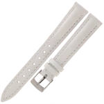 TEKLA EZ50 - 14mm - BIAŁY - Skórzany pasek do zegarka