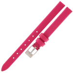 TEKLA G10C - 08mm - Gładki - CIEMNY RÓŻOWY - Skórzany pasek do zegarka