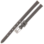 TEKLA J6 - 06mm - Jaszczurka - SZARY - Skórzany pasek do zegarka
